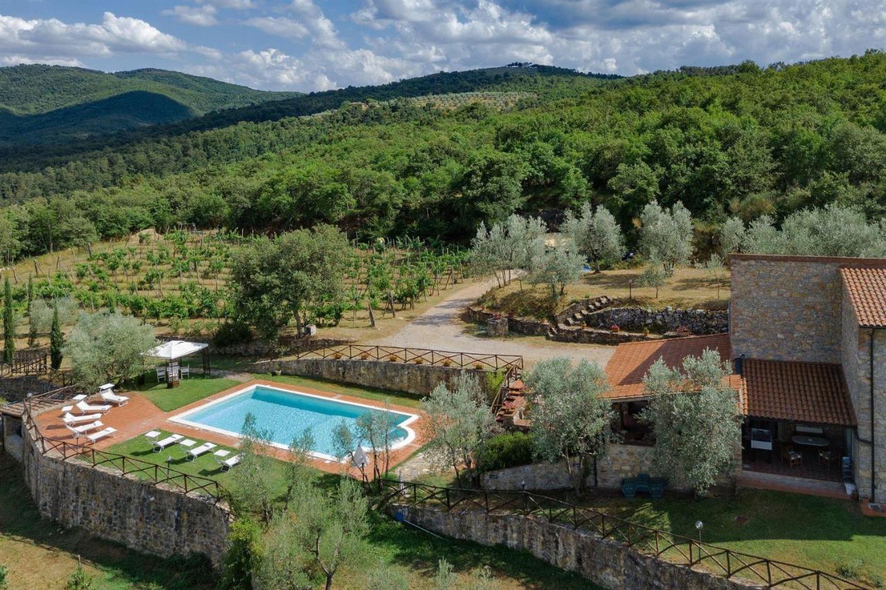 Вилла Lo Scarpellino Bucine Экстерьер фото
